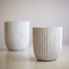 Cachepot Listrado Cimento (P) Cachepot Listrado Cimento (P)
