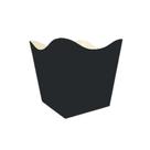 Cachepot Montado Médio Preto 10 Un