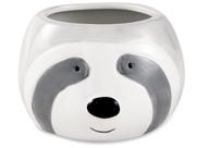 Cachepot preguica em ceramica