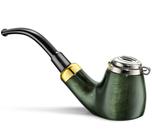 Cachimbo de tabaco Mr. Brog Full Bent Model No. 21 Old Army Green