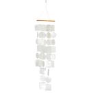 Cachoeira Windchime Deco 79 Capiz Shell branca 20cm Cachoeira Windchime Deco 79 Capiz Shell branca 20cm