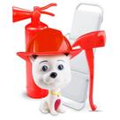 Cachorro Bombeiro Vinil Dr. Canino C/ 4 Acessórios - Roma - Roma Brinquedos