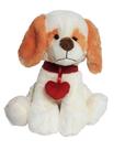 Cachorro Com Colar De Coração - 26Cm - CCL