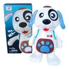 Cachorro Dançante Brinquedo Musical Dança Mexe Luz e Som - Fun Game