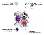 Cachorro Dançante Dança Mexe Brinquedo Musical Luz