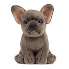 Cachorro de buldogue francês Living Nature de pelúcia de 20 cm