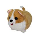 Cachorro De Pelúcia Fofo Corgi Cachorrinho Fofy Toys