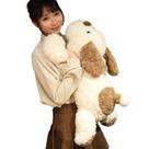Cachorro de pelúcia pesado Hronsa 2,6 kg 65 cm marrom