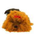 Cachorro de pelúcia yorkshire deitado - 37 cm