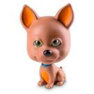 Cachorro Em Vinil Dr Canino Pet Marrom Olhos Verde 5511 Roma