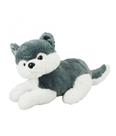 Cachorro Husky Pelúcia Deitado 30cm