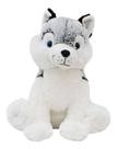 Cachorro Husky Sentado 33cm - Pelúcia