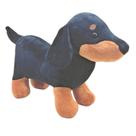 Cachorro Pelúcia Dachshund Preto Salsicha 36 Cm Comp. Cachorro Pelúcia Dachshund Preto Salsicha 36 Cm Comp.