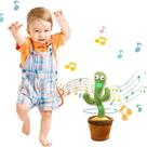 Cacto Dançante e Falante Brinquedo Repete Grava Pisca Toca Músicas Cacto Dançante e Falante Brinquedo Repete Grava Pisca Toca Músicas