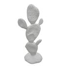 Cacto Deserto Decorativo Branco em Cerâmica Cacto Deserto Decorativo Branco em Cerâmica