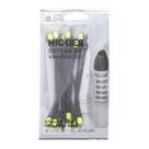 Cadarço de Silicone Elástico Kit Com 12pçs Hickies