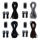 Cadarço Elástico HUPI LACES Corrida Colorido - Kit 04 Pares