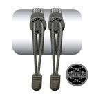 Cadarço Elástico Importado Refletivo Lock Laces Cinza