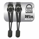 Cadarço Elastico Lock Laces Preto Cadarço Elastico Lock Laces Preto