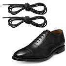 Cadarço Preto Redondo 75cm para Sapatos Sociais Durabilidade e Ajuste Seguro Elegante Cadarço Preto Redondo 75cm para Sapatos Sociais Durabilidade e Ajuste Seguro Elegante