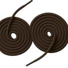 Cadarço Redondo MARROM R24 Roliço 130cm para amarrar ou ajustar shorts, calças e bermudas esportivas ou casuais TERRA CAFÉ