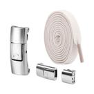 Cadarços Elásticos de 8mm com Trava - Sem Amarrar - Para Tênis