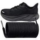 Cadarços Endoto para tênis de corrida HOKA ONE ONE pretos 100% poliéster Cadarços Endoto para tênis de corrida HOKA ONE ONE pretos 100% poliéster