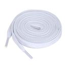 Cadarços KURISET Fine Weave Flat, 2 pares, 76 cm, poliéster branco