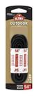 Cadarços para sapatos Kiwi Sport 137 cm redondos pretos