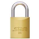 Cadeado 20 Mm Latao Macico Stam