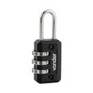 Cadeado 20mm com Segredo Preto