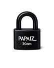 Cadeado 20mm Papaiz Preto