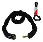 Cadeado Absolute Chain 90cm com segredo preto