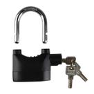 Cadeado Antifurto com Alarme Sonoro 110dB Casa Moto e Bike