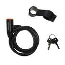 Cadeado bicicleta c/ chave MaxTrava 6 mm x 1500 mm c/ suporte