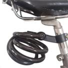 Cadeado Bike Lock Trava Chave Tranca Bicicleta Moto Portão Segurança 12mm x 100cm Cadeado Bike Lock Trava Chave Tranca Bicicleta Moto Portão Segurança 12mm x 100cm