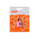 Cadeado C/Segredo Stam 25Mm Cartela Rosa