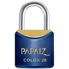 Cadeado Colorido Azul Sm Cr20 20mm