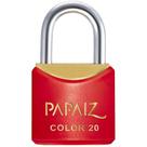 Cadeado Colorido Vermelho Sm Cr20 20mm