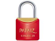 Cadeado Colorido Vermelho Sm Cr20 20Mm