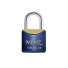 Cadeado com Chave 20mm Latão Azul Color Line Papaiz