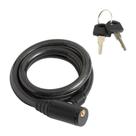 Cadeado Com Chave Para Bike Atrio Cor Preto Cadeado Com Chave Para Bike Atrio Cor Preto