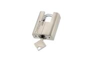 Cadeado com chave Zarker J45S Heavy Duty em aço inoxidável, pacote com 1 Cadeado com chave Zarker J45S Heavy Duty em aço inoxidável, pacote com 1