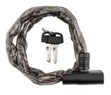 Cadeado Corrente Bike Com Chave 80cm Aço Biciclet Resistente