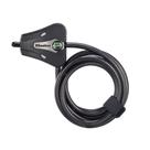 Cadeado de Bicicleta Master Lock Black Python 8418D - Cabo de Metal 1,8m