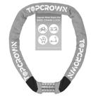 Cadeado de Corrente para Bicicleta Topcrown 100 cm em Metal com Combinação de 5 Dígitos
