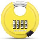 Cadeado de disco DELSWIN Combinação de 4 dígitos com aço temperado Cadeado de disco DELSWIN Combinação de 4 dígitos com aço temperado