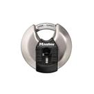 Cadeado de disco Lock Master Lock em aço 3x3,5x4 cm