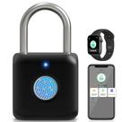 Cadeado de impressão digital Pothunder Smart Padlock USB recarregável