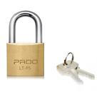 Cadeado De Latão 30mm 2 Chaves Cor Dourado Lt-30 Pado